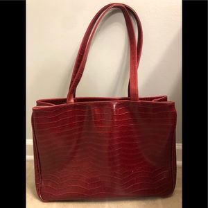 Coldwater Creek Red Bag